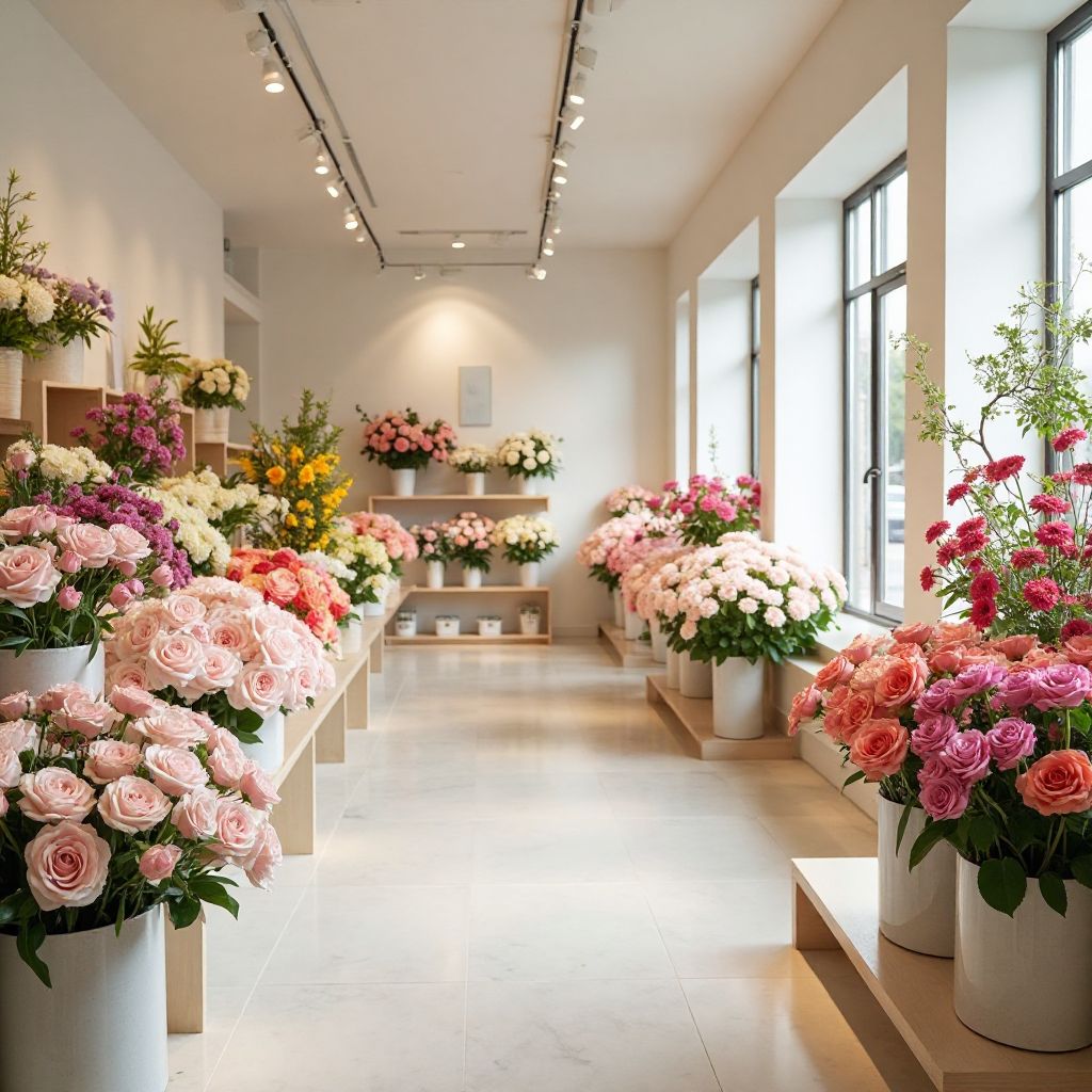 Our flower shop interior